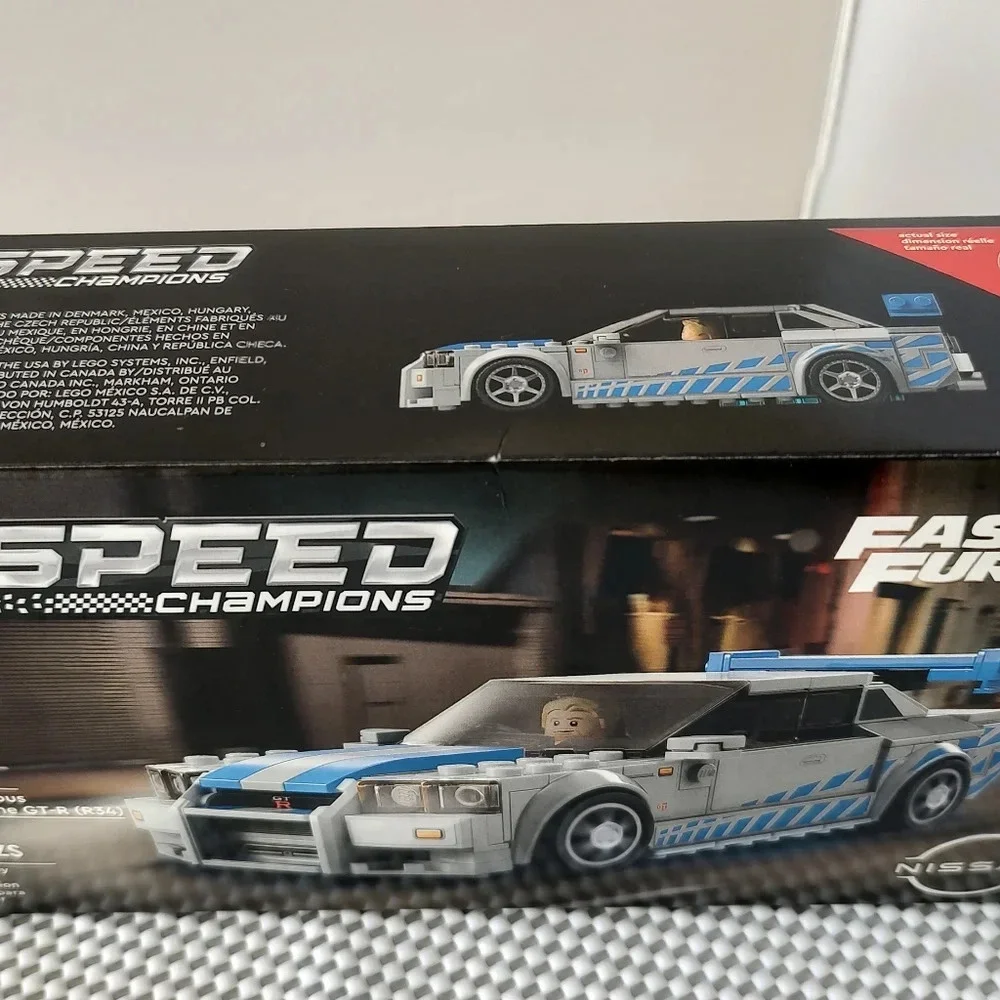 LEGO Speed Champions 76917 2 Fast 2 Furious Nissan Skyline GT-R (R34)